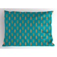 thumbnail image 2 of Retro Pillow Sham Wave Board Summer Pattern Design with Elliptic Shapes Abstract Sea Inspired, Decorative Standard Size Printed Pillowcase, 26 X 20 Inches, Teal and Multicolor, by Ambesonne, 2 of 2