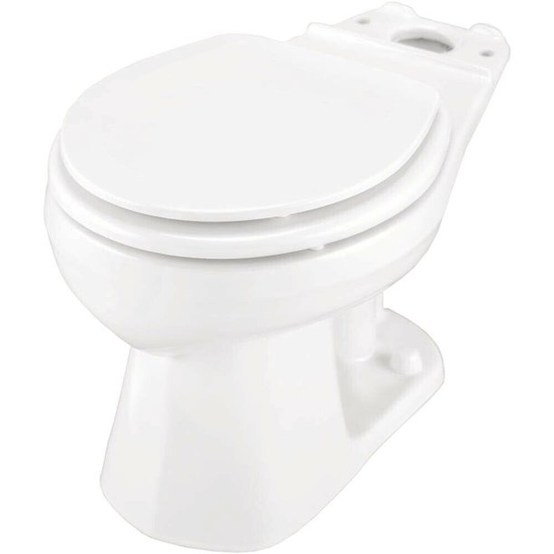 Gerber Ultra Flush Elongated Siphon Jet Toilet Bowl, White, 17 In., 1.6