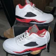 thumbnail image 4 of Ni - ke Size 11 - Air Jordan 5 Retro 2016 Low Fire Red, 4 of 5