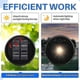 thumbnail image 4 of 1 Pack Big Solar Light Replacement Top For Outdoor Hanging Lanterns, More Powerful More Energy Effi, 4 of 5