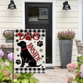 thumbnail image 6 of SM-XLHN Home is Where My Dogs are 28 x 40 House Flag Double Sided, Pet Paw Print Garden Yard Decoration Dog Owner Lover Gifts, Farmhouse Rustic Burlap Outdoor Decor Decorative Large Flag, 6 of 6