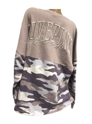 Victoria secret camo sweatshirt shop