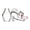 #C, variant on Transparent Cat Hair & Whisker Keepsake Magnet – Memorial Pet Hair Collector & Cute Fridge Decor(#D)