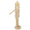 thumbnail image 4 of Northlight Beige Costume Wooden Decorative Nutcracker, 3.5" x 14.5", 4 of 5
