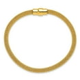 thumbnail image 5 of Sterling Silver Bracelet Fancy mm 7.5 in Gold-tone 18K Flash-plated Magnetic, 5 of 6