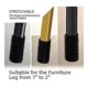 thumbnail image 4 of 16 Pack Chair Leg Protectors Knitted Furniture Socks TW,Grey, 4 of 5