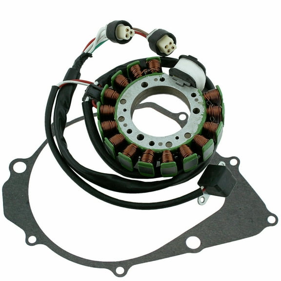 Stator & Gasket for Yamaha Big Bear 350 YFM350F 4X4 1990 1991 1993 1994 Atv New