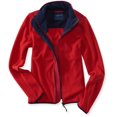thumbnail image 2 of Chaqueta de forro polar Aeropostale con Cremallera completa para mujer, rojo, extragrande, 2 of 2