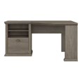 thumbnail image 1 of Bush Furniture Yorktown - Bureau - Coin - Gris Restauré, 1 of 11