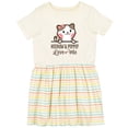 thumbnail image 3 of Inktastic Meemaw and Pop Pop Cat Grandchild Girls Toddler Dress, 3 of 5