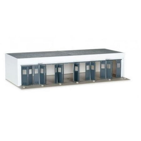 Pole Building Garage - 1 isto 87 Military Building Garage Model Planes