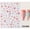 CA-944, variant on 3D Kawaii Summer Ocean Jellyfish Seahorse Nail Art Stickers Cartoon Blue Seashell Adhesive Sliders Elegant Manicure Tattoo Decor