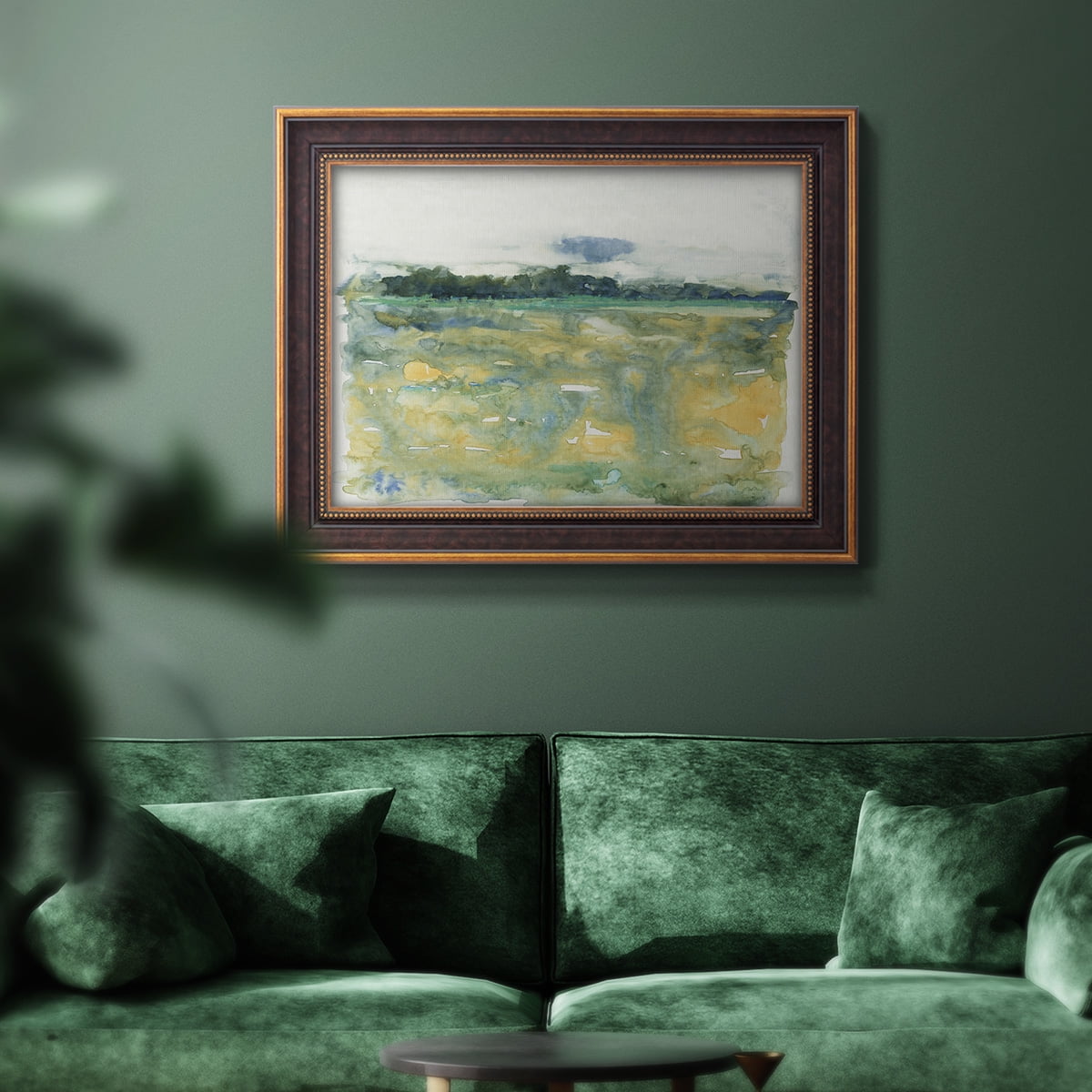 Flowing Landscape II Premium Framed Canvas- Ready to Hang