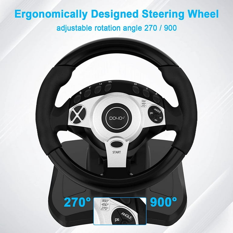 DOYO Xbox 360 Gaming Racing Steering Wheels with India