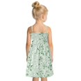 thumbnail image 4 of Ttyddzy Woman' Casual-Dresses Sleeveless Camisole A-Line Dress for 2Y-7-8Y，The Leaves Are Green, 4 of 8