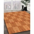 thumbnail image 2 of Ahgly Company Indoor Rectangle Patterned Orange Red Orange Area Rugs, 7' x 9', 2 of 6