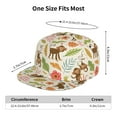 thumbnail image 6 of Balery Baseball Cap Flat Bill Hats for Men Adjustable Size for Running Workouts and Outdoor Activities All Seasons Dad Hat(Monkeys in the Jungle ), 6 of 9