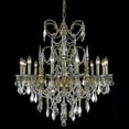 thumbnail image 2 of 9712 Athena Collection Chandelier D:32in H:33in Lt:12 French Gold Finish (Elegant Cut Crystals), 2 of 2