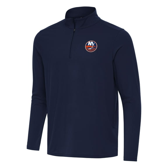 Men's Antigua Navy New York Islanders Intent Quarter-Zip Top