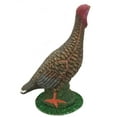 thumbnail image 2 of Ino Schaller Small Glitter Frosted Female Turkey German Paper Mache Made Germany, 2 of 3