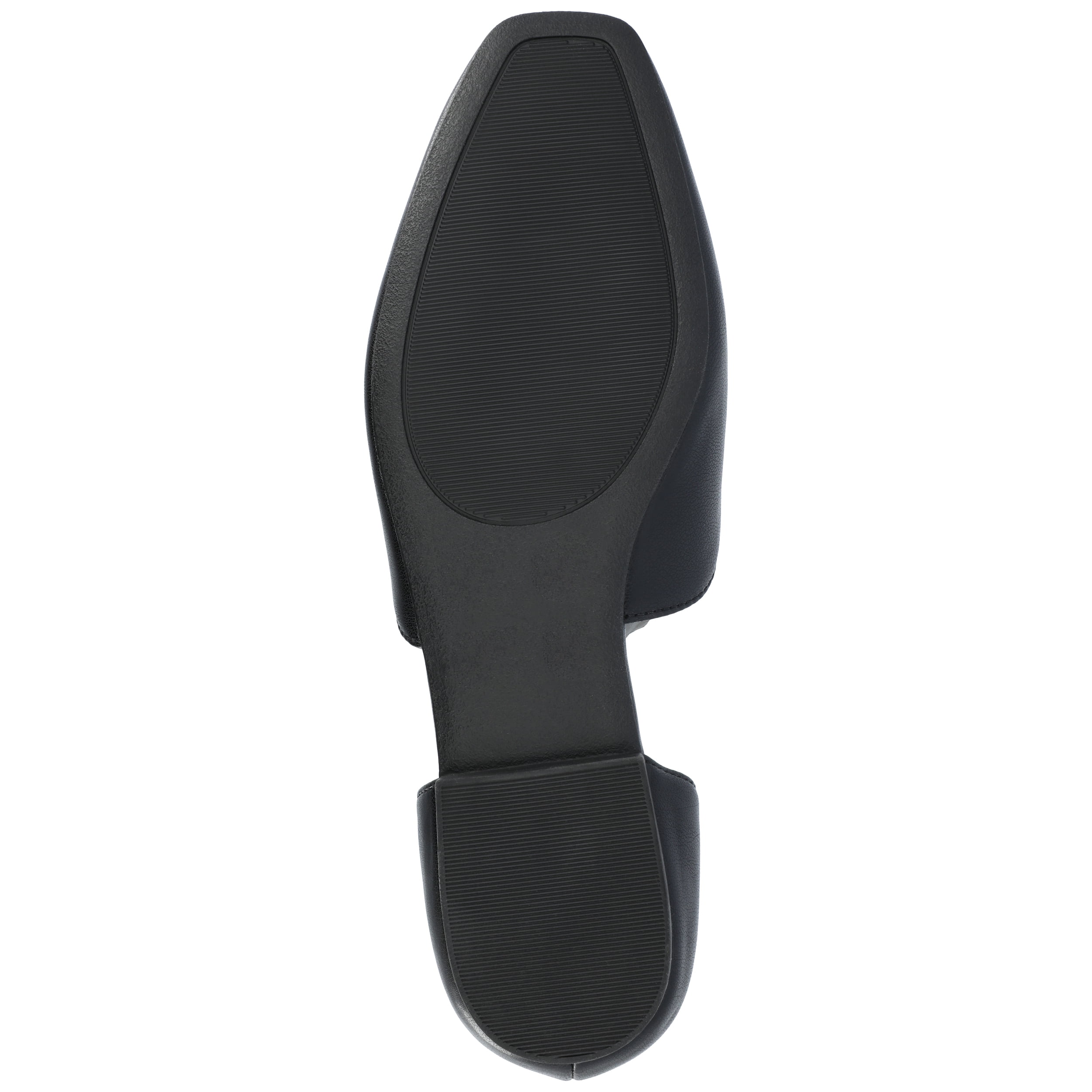 Journee Womens Kennza Soft Faux Leather Slip On Flats