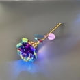 thumbnail image 5 of LED Rose Light Up Flower, Artificial Flower with Glittering Petals, Romantic Valentine's Day Gift for Her, Home Decor, Party Decoration, Battery Operated Gift for Girlfriend, Wife, Anniversary, 5 of 9