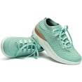 thumbnail image 2 of Moshn Women's Vigor Lace Up Aqua Green - 00121040673, 2 of 5