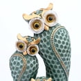 thumbnail image 2 of Owl Statue Home Decor Accents Small Decor Items for Shelf Owl Figurines Home Decorations for Living Room Office Bedroom, Gifts for Owl Lover, 2 of 8
