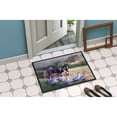 thumbnail image 4 of Geese Crossing before the Horse Doormat 24x36, 4 of 4
