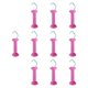 thumbnail image 3 of 10 manijas para puertas de cercas eléctricas, manijas para puertas de cercas, resortes aislantes para exteriores. Rosa roja, 3 of 8