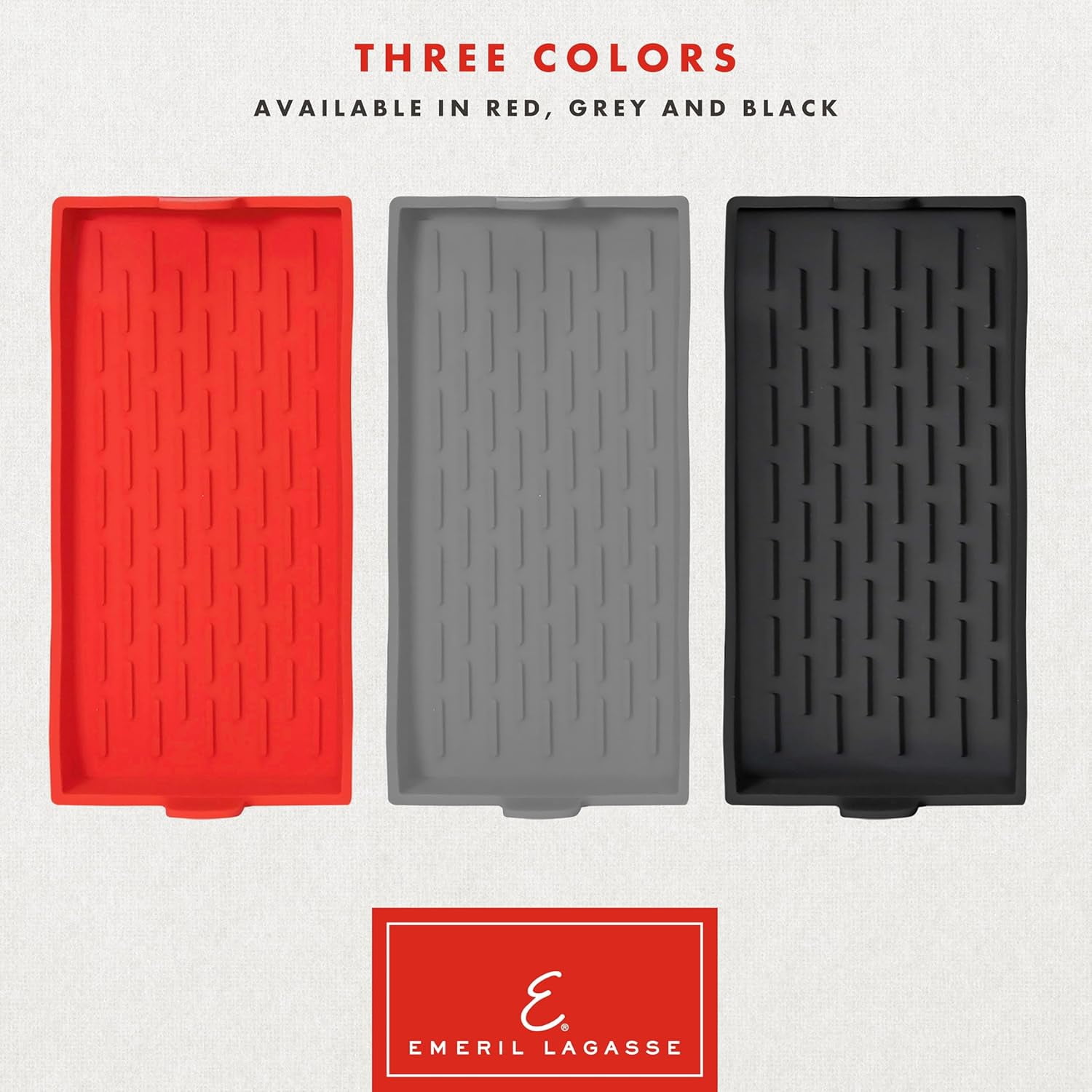 Air Fryer Liners (4-Piece Reusable Silicone Set), Nonstick Silicone Air Fryer Oven Liners Compatible with 25QT & 26QT Air Fryer Oven, Dishwasher Safe – Red