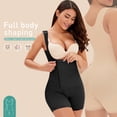 thumbnail image 2 of Mujeres Shaper Control de abdomen Levantamiento de glúteos Cremallera de entrepierna abierta Irfora Beige/XL, 2 of 7