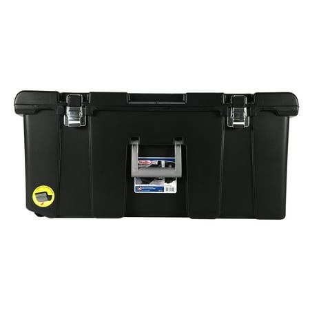 Sterilite Footlocker, Black