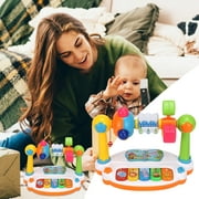 Puzzle Music Kingdoms Baby Enlightenment Electronic Piano Toys With Lights Baby Early Education Singing Story Toys