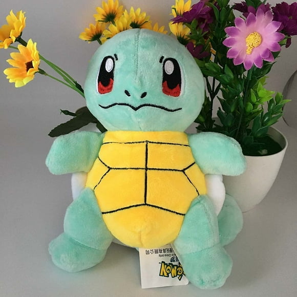 Set de juguetes de peluche Squirtle y Charmander para niños, 2 piezas