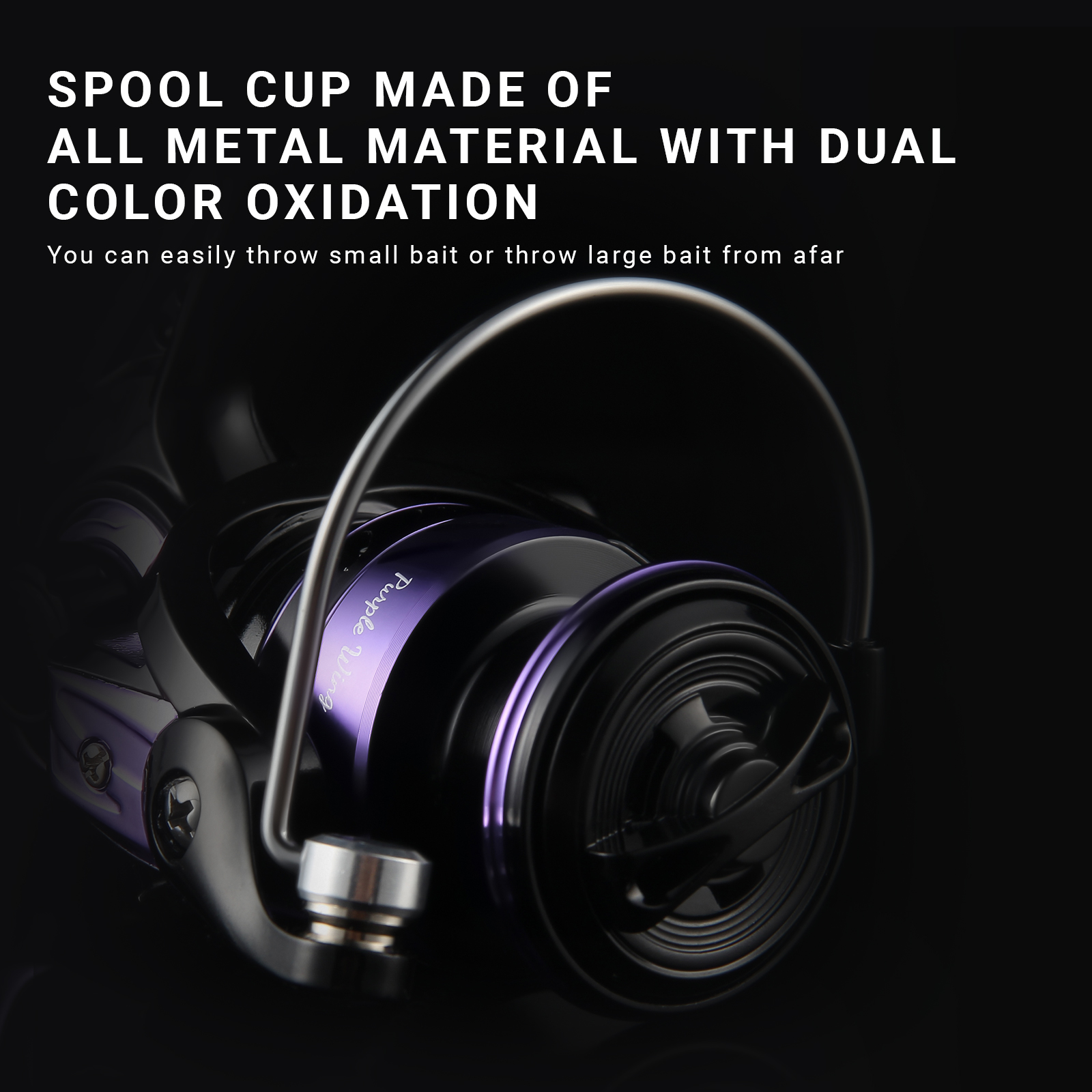 HAUT TON 1000-7000 Spinning Fishing Reel Smooth 16kg Max Drag For Saltwater Freshwater Metal Spool Durable Carp Fishing Tackle