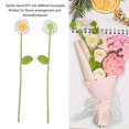 thumbnail image 4 of Knitted Daisy Flower, Simulation Decorative DIY Bending Fade Resistant Crochet Daisy Flowers  for Wedding for Girl, 4 of 7