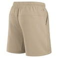thumbnail image 3 of Unisex Fanatics Khaki Las Vegas Raiders Elements Super Soft Fleece Shorts, 3 of 3