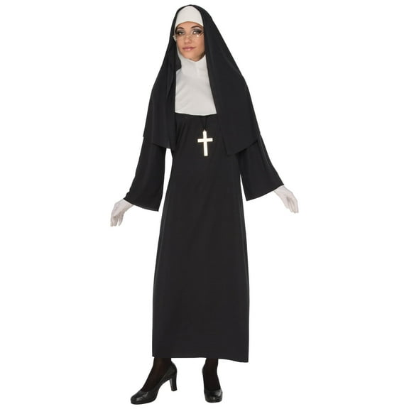 Rubies Classic Nun Costume for Adults, Women's Small