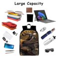 thumbnail image 5 of Backpack, with Multiple Organizational Compartments, Fits 15.6 Inch Notebook, for Travel, Teen, Business Work D231, 5 of 5