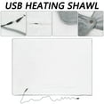 thumbnail image 4 of USB Heated Shawl Wrap Blanket – Fast Heating 40-50°C for Home, Office, Outdoor, and Car Use – Washable Design with Removable Heating Pad – Ideal for Arthritis Relief and Comfort on Cold Days, 4 of 9