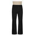 thumbnail image 4 of Dovford Men's Bell Bottom Flares Pants 60s 70s Vintage Bootcut Streetwear Trousers with Pockets, 4 of 6