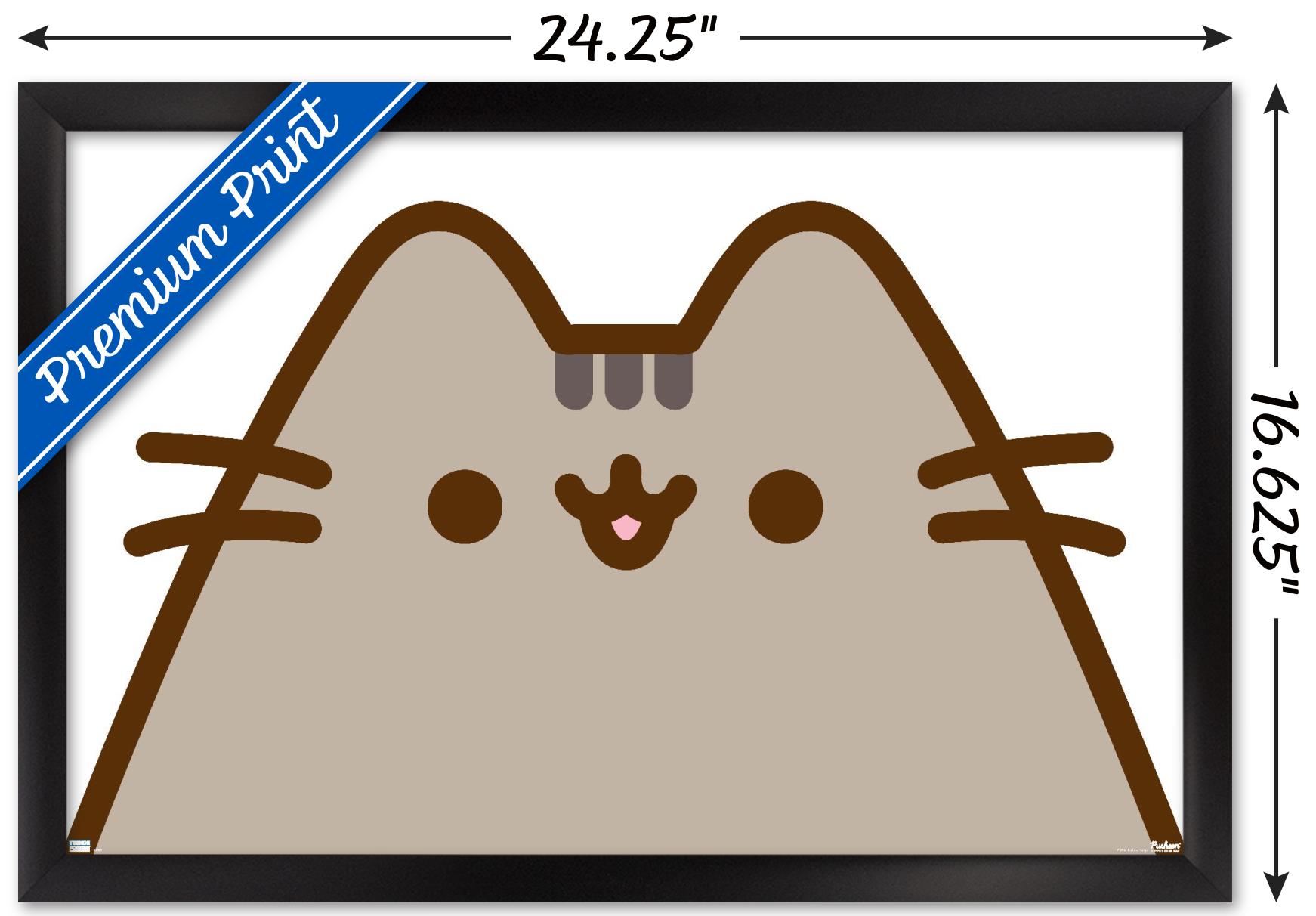 Pusheen - Surprise Wall Poster, 14.725" x 22.375" Framed