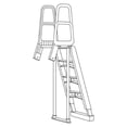 thumbnail image 1 of Main Access  Comfort Incline Ladder Pool, 1 of 1