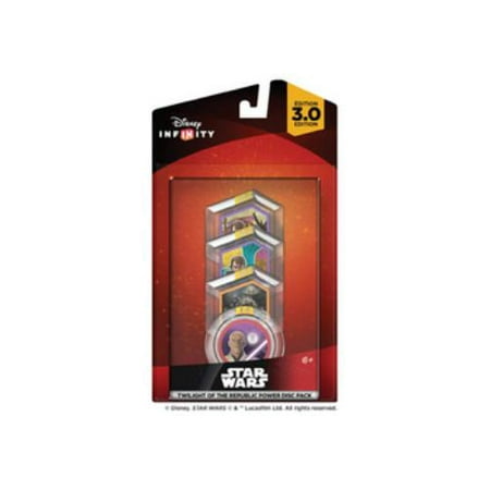 Infinity 3.0 Star Wars Twilight Of The Republic Power Disc Pack[4 Pc Set] (Disney (Best Infinity Power Discs)