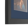 thumbnail image 5 of ArtToFrames 15x21 Matted Picture Frame with 11x17 Single Mat Photo Opening Framed in 1.25 Satin Black and 2 Midnight Blue Mat (FWM-3926-15x21), 5 of 8