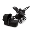 thumbnail image 1 of Bugaboo Donkey 5 Mono Complete - Cochecito individual que se convierte en cochecito doble lado a lado, múltiples posiciones de asiento - Aluminio/Negro medianoche-Negro medianoche, 1 of 5
