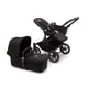 thumbnail image 1 of Bugaboo Donkey 5 Mono Complete - Cochecito individual que se convierte en cochecito doble lado a lado, múltiples posiciones de asiento - Aluminio/Negro medianoche-Negro medianoche, 1 of 5