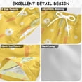 thumbnail image 4 of Yellow Background Cute Daisies Carrots Swim Trunks Board Shorts Beach Pants Bathing Bottoms 5T, 4 of 8