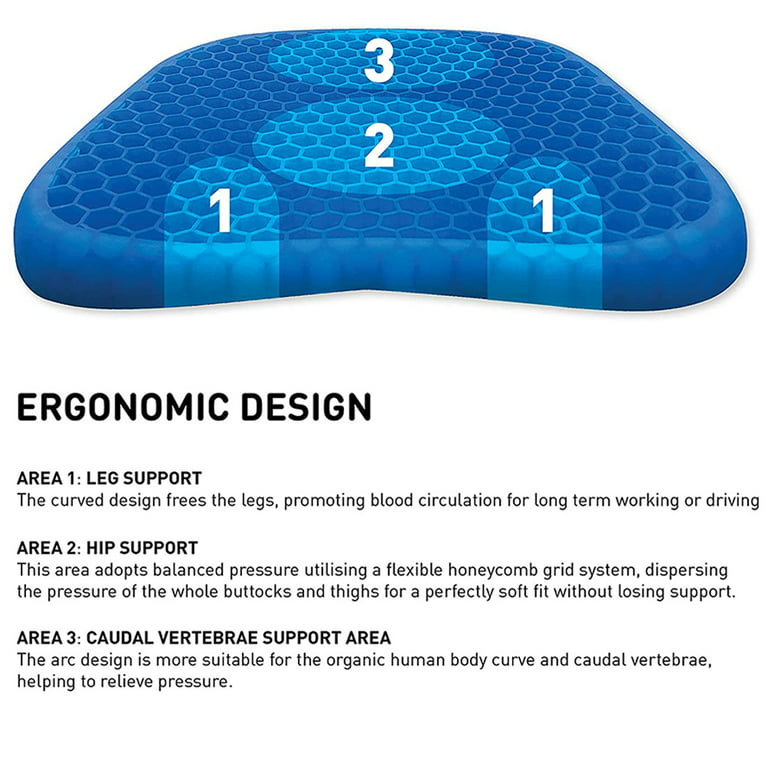 Gel Cushion / Orthopedic Gel / Seat Cushion - The Pressure-relieving Seat  Cover